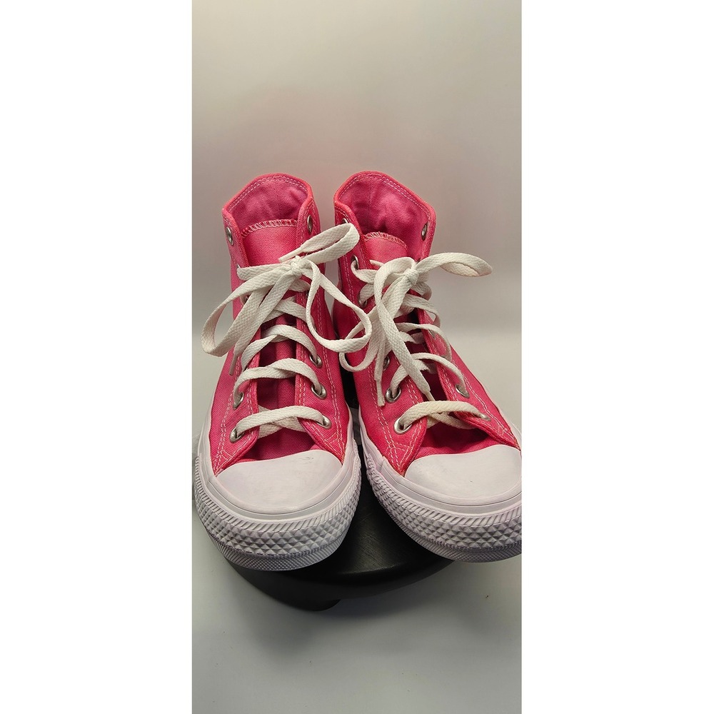 Converse Chuck Taylor All Star High Top Pink Canvas Sneakers 152620C Womens 7